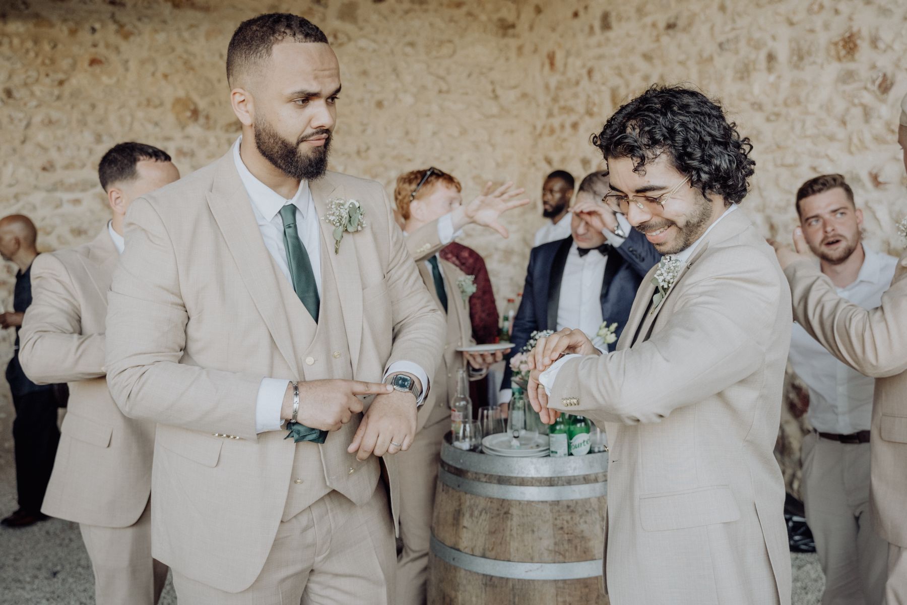 Mariage à la Ferme de la Grande Vente, Seine-et-Marne – portraits des mariés – photographe Karen Garuchet
