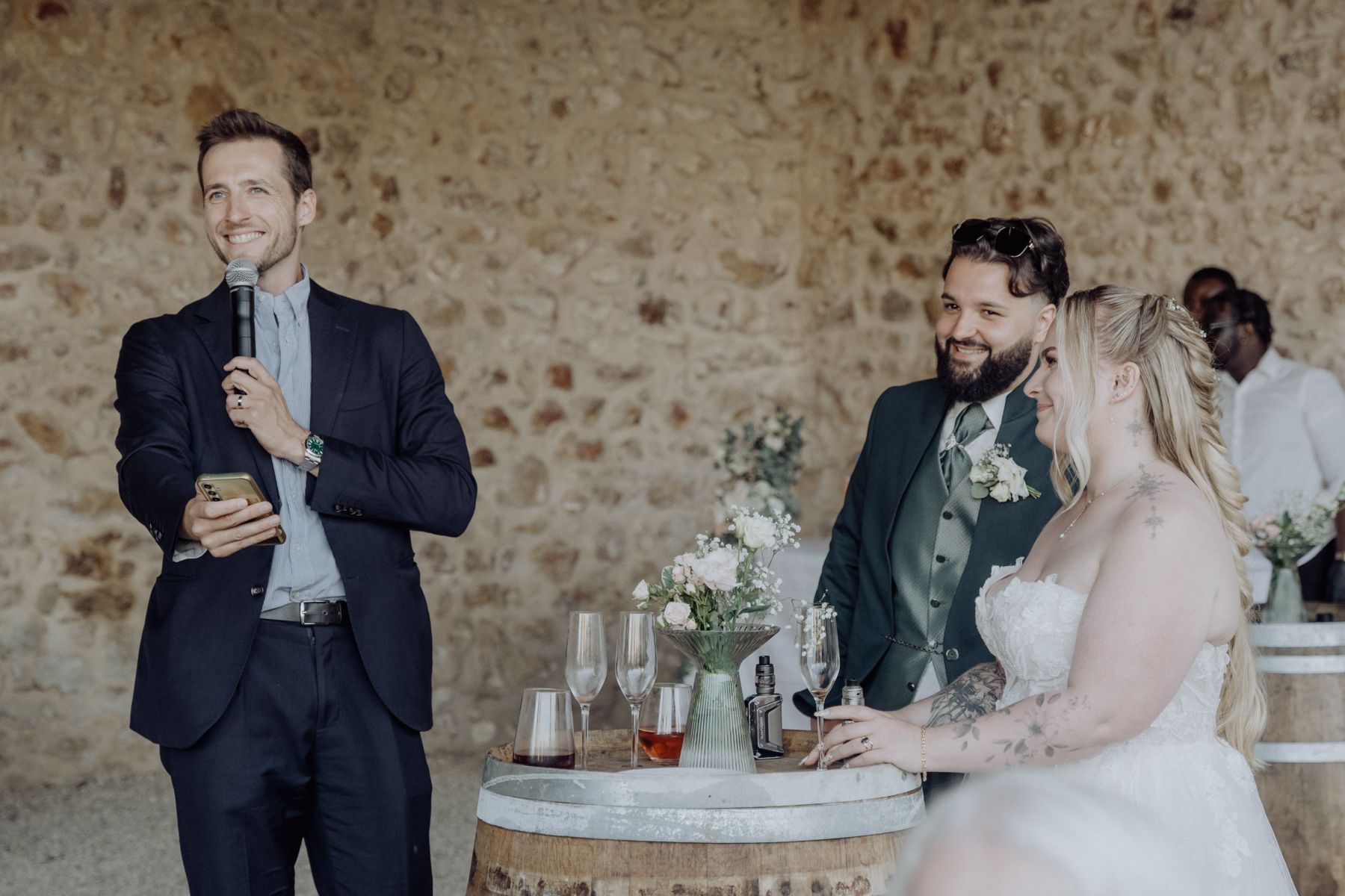 Mariage à la Ferme de la Grande Vente, Seine-et-Marne – portraits des mariés – photographe Karen Garuchet