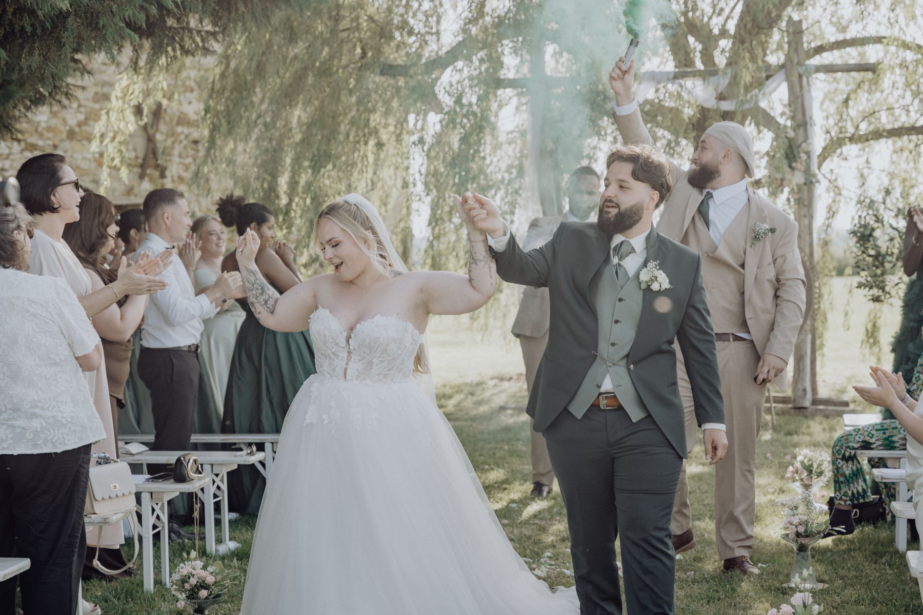 Mariage à la Ferme de la Grande Vente, Seine-et-Marne – portraits des mariés – photographe Karen Garuchet