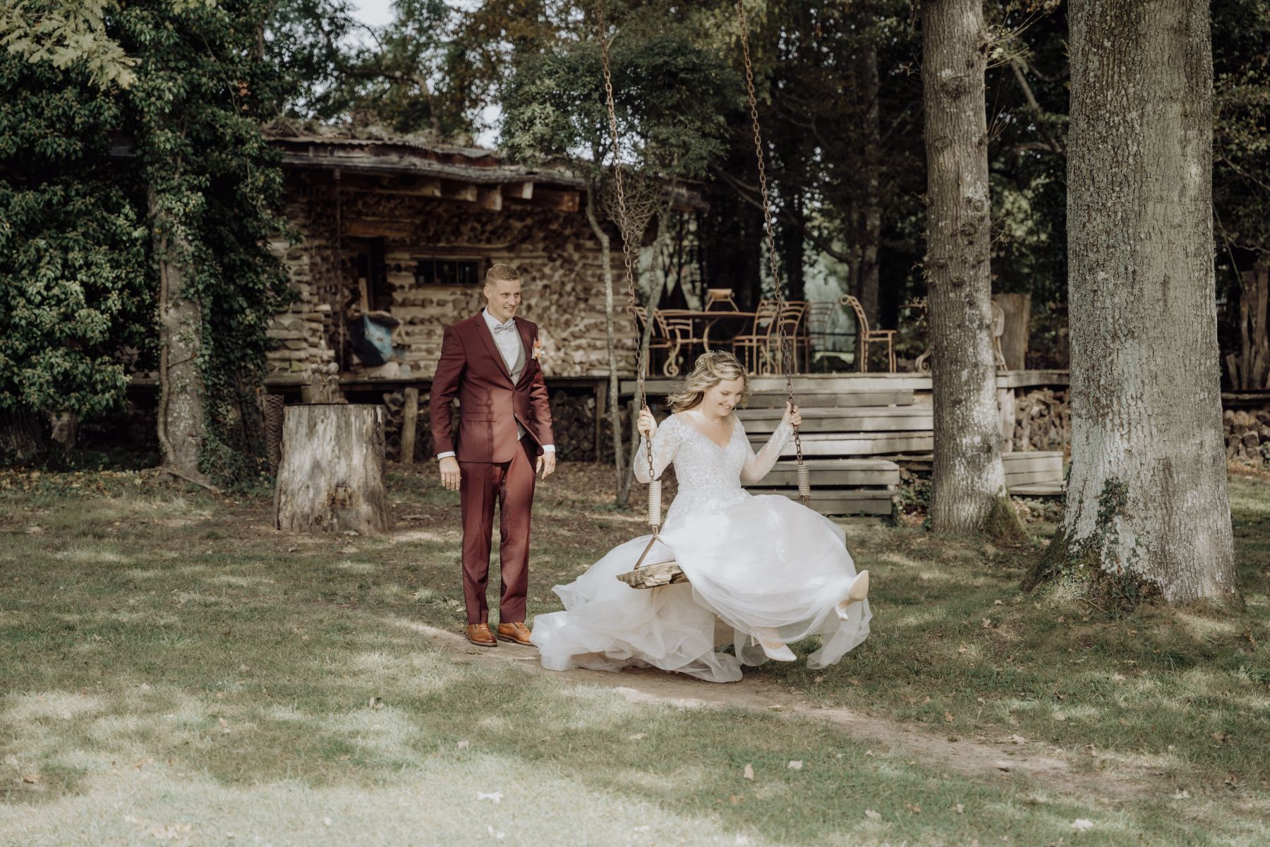 Mariage dans l'Aisne près de Château-Thierry – réception dans un corps de ferme – photographe Karen Garuchet